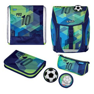 herlitz Cartable FiloLight Plus 'Green Goal'