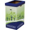 Lot de 2 : Fellowes BANKERS BOX Collecteur de recyclage, vert/bleu