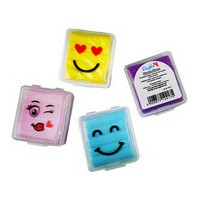 Läufer Gomme souple Smiley, couleurs assorties