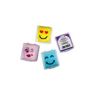 Läufer Gomme souple Smiley, couleurs assorties