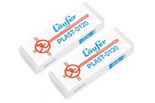 Läufer Gomme en plastique PLAST-0120, carte blister de 2