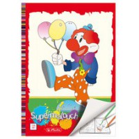 herlitz Super cahier de coloriage, A4, 128 pages
