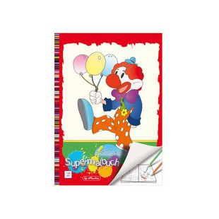 herlitz Super cahier de coloriage, A4, 128 pages