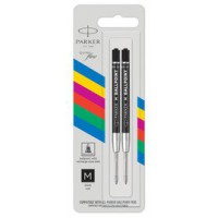 PARKER Recharge pour stylo à bille QUINKflow ECO, M, noir