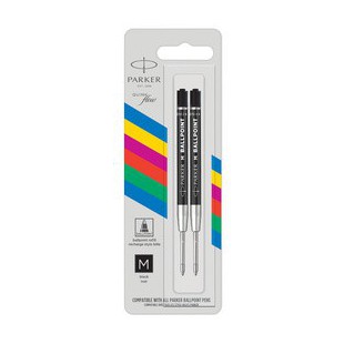 PARKER Recharge pour stylo à bille QUINKflow ECO, M, noir