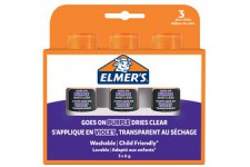 ELMER'S Bâton de colle Disappearing Purple, 22 g, blister x1