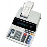 SHARP Calculatrice avec imprimante EL-2607V, 12 chiffres