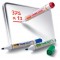 Pentel Marqueur pour tableau blanc MW85, pointe ogive, rouge