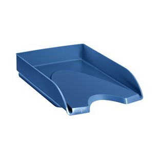 Lot de 10 : CEP Corbeille à courrier Riviera, format A4, émeraude
