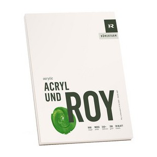 RÖMERTURM Bloc d'artiste 'ACRYL UND ROY', 420 x 560 mm