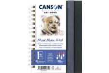 CANSON Carnet de croquis ART BOOK Mixed Média Artist, A5