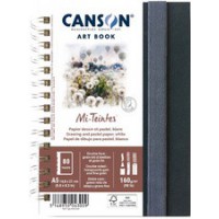 CANSON Carnet de croquis ART BOOK Mi-Teintes, A5, blanc