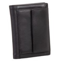 Alassio Porte-cartes avec porte-monnaie et RFID, noir