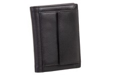 Alassio Porte-cartes avec porte-monnaie et RFID, noir