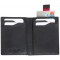 Alassio Porte-cartes avec porte-monnaie et RFID, noir