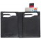 Alassio Porte-cartes avec porte-monnaie et RFID, noir