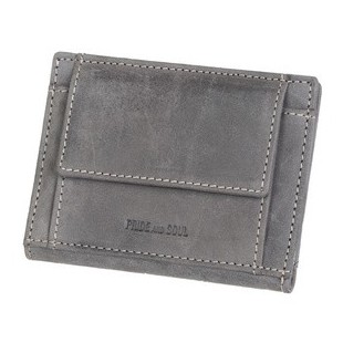 PRIDE&SOUL Porte-cartes avec porte-monnaie, RFID, gris