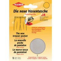 KLEIBER Poche de remplacement de pantalon, noir