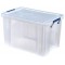 Fellowes Boîte de rangement ProStore, 26 litres, transparent