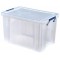 Fellowes Boîte de rangement ProStore, 26 litres, transparent