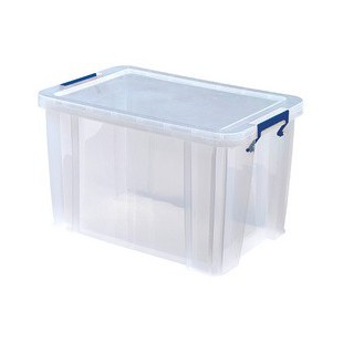 Fellowes Boîte de rangement ProStore, 26 litres, transparent