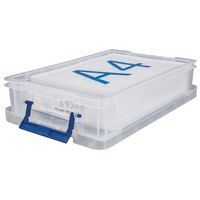 Fellowes Boîte de rangement ProStore, 5,5 litres,transparent