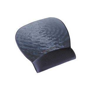 3M Repose-poignet gel avec tapis de souris, noir