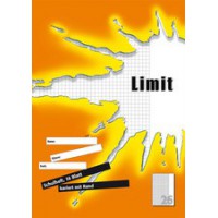 LANDRÉ cahier 'LIMIT' A4, linéature 27 / 9 mm ligné