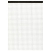 LANDRÉ Bloc-notes sans page de couverture, A4, 50 feuilles,