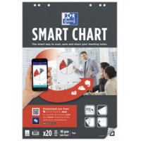 Lot de 3 : Oxford Bloc de conférence 'Smart Chart', autocollant