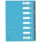 Oxford Trieur Top File+, A4, 8 compartiments, bleu