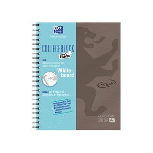 Oxford Cahier Touch European Book 4 'Write & Erase', brun