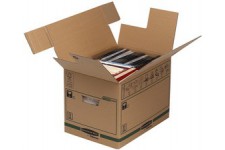 Lot de 5 : Fellowes BANKERS BOX TRANSIT carton de déménagement SmoothMo