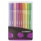 STABILO Stylo feutre Pen 68, ColorParade de 20, gris/rose