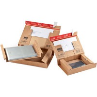 Lot de 10 : ColomPac Carton d'expédition 'POSTE', taille: S