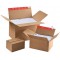 Lot de 10 : ColomPac Carton fond automatique, fermeture autocollante,A5+