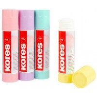 Kores Bâton de colle 'Pastel', 20 g, sans solvant