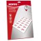 Kores Etiquette universelle, 105 x 48 mm, blanc