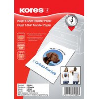 Kores Papier transfert pour t-shirt, pour textiles clairs