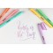 Kores Feutre Brush Tip Marker Pastel Style