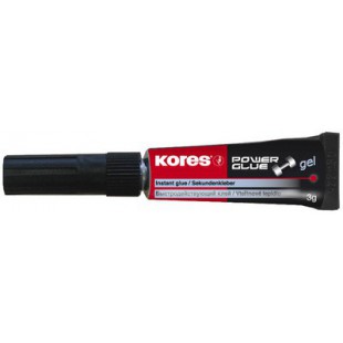 Kores Colle instantanée 'PowerGlue', 3 g, tube