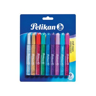 Pelikan Colle à paillettes, 9 x 10,5 ml, carte blister