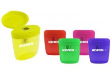 Kores Taille-crayons 'Deposito one', de couleurs assorties
