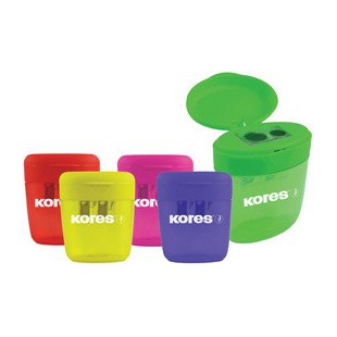 Kores Taille-crayons double DEPOSITO, assorti