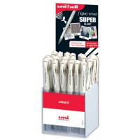 Lot de 36 : uni-ball Stylo roller encre gel SIGNO UM-153W/36, blanc