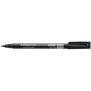 STAEDTLER Marqueur pour CD/DVD Lumocolor, permanent, noir