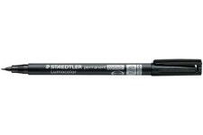 STAEDTLER Marqueur pour CD/DVD Lumocolor, permanent, noir