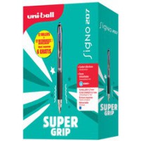 uni-ball Stylo roller encre gel SIGNO 207, VALUE PACK, noir