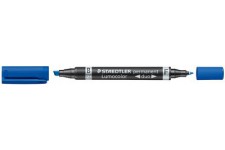 STAEDTLER Marqueur permanent 348 Lumocolor duo, rouge