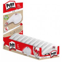 Lot de 10 : Pritt roller correcteur Eco Flex, dans un présentoir de